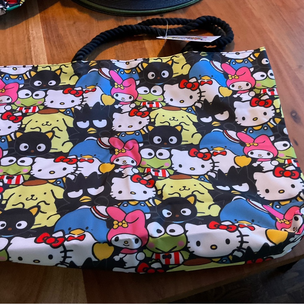 Hello Kitty  Cartoon Character Tote Bag